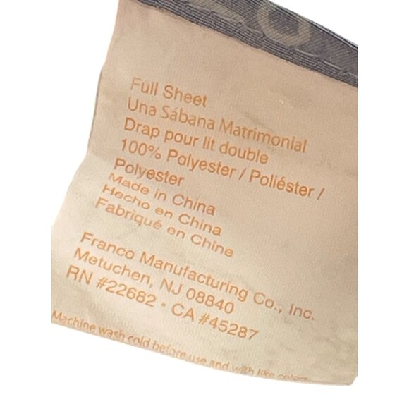 Kid Truck Bulldozer Nickelodeon Dog Bone Puppy Paw Blue Full Size Fitted Sheet - Picture 6 of 7